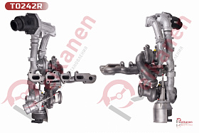 Турбокомпрессор BORGWARNER восстановленный Фольксваген Транспортер 5 (VW TRANSPORTER V) 2.0 BiTDI