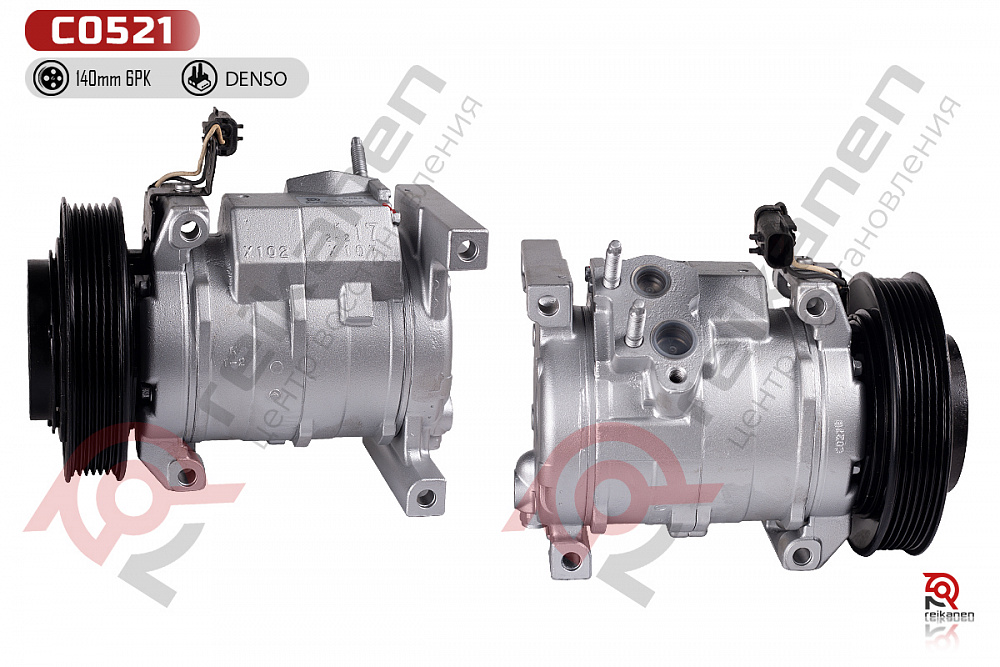 Компрессор кондиционера восстановленный Джип Рэнглер (JEEP WRANGLER ) 2,4 04-06
