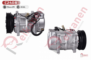 Компрессор кондиционера восстановленный Вольво (VOLVO) 960/S90/V90 2.9 94-98