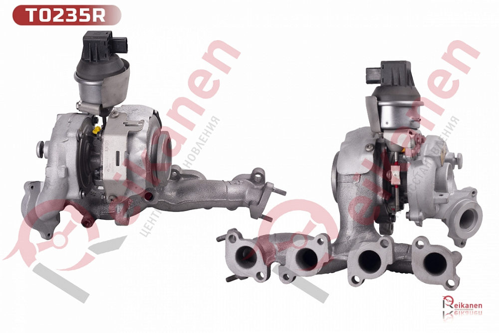 Турбокомпрессор BORGWARNER восстановленный Фольксваген (VAG) 2.0 TDI