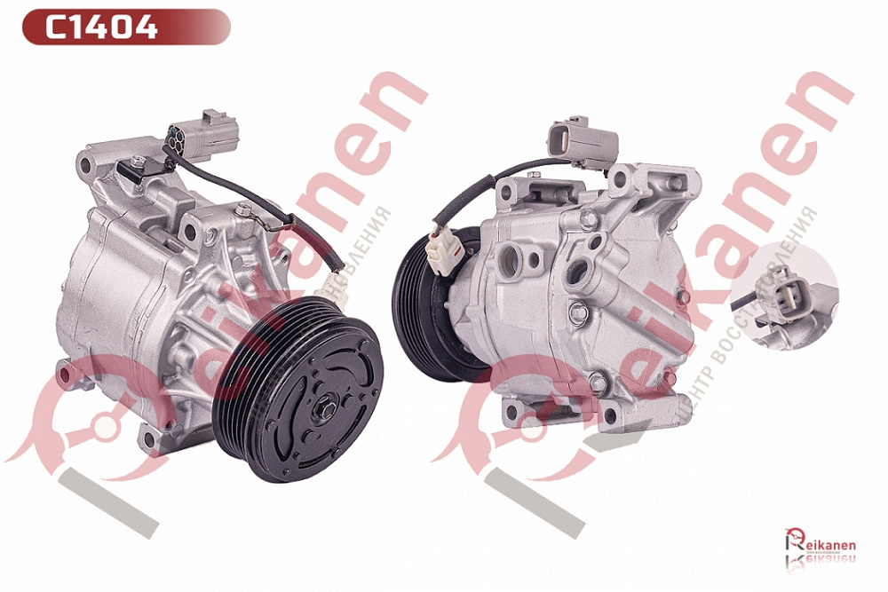 Компрессор кондиционера восстановленный Тойота Королла (TOYOTA COROLLA) E11/E12 00-08 (6PK)