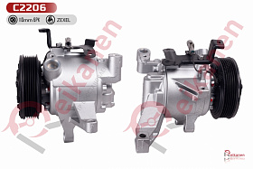 73111fj041 Компрессор кондиционера восстановленный Субару Форестер (SUBARU FORESTER) 2.0 13-16