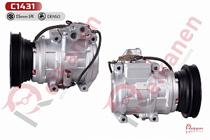 Компрессор кондиционера восстановленный Тойота Камри (TOYOTA CAMRY) / Виста (VISTA) SV30 1.8/2.0 90-94