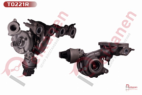 Турбокомпрессор BORGWARNER восстановленный Фольксваген (VAG) 2.0TDI 06-
