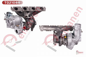 Турбокомпрессор BORGWARNER восстановленный Фольксваген (VAG) 2.0 (AXX, BWA, BPY)